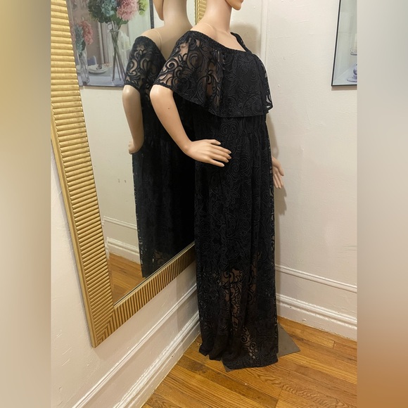 Soma Black Maxi Dress - Picture 6 of 15